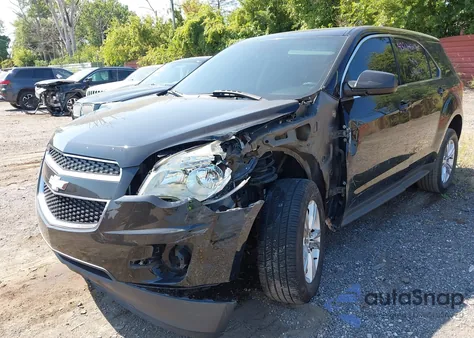 2013 Chevrolet Equinox Ls из США, поврежденный, VIN 2GNALBEK6D1127709